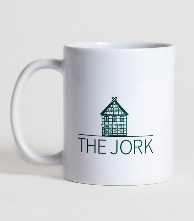 Tasse THE JORK mit Landhaus-Logo