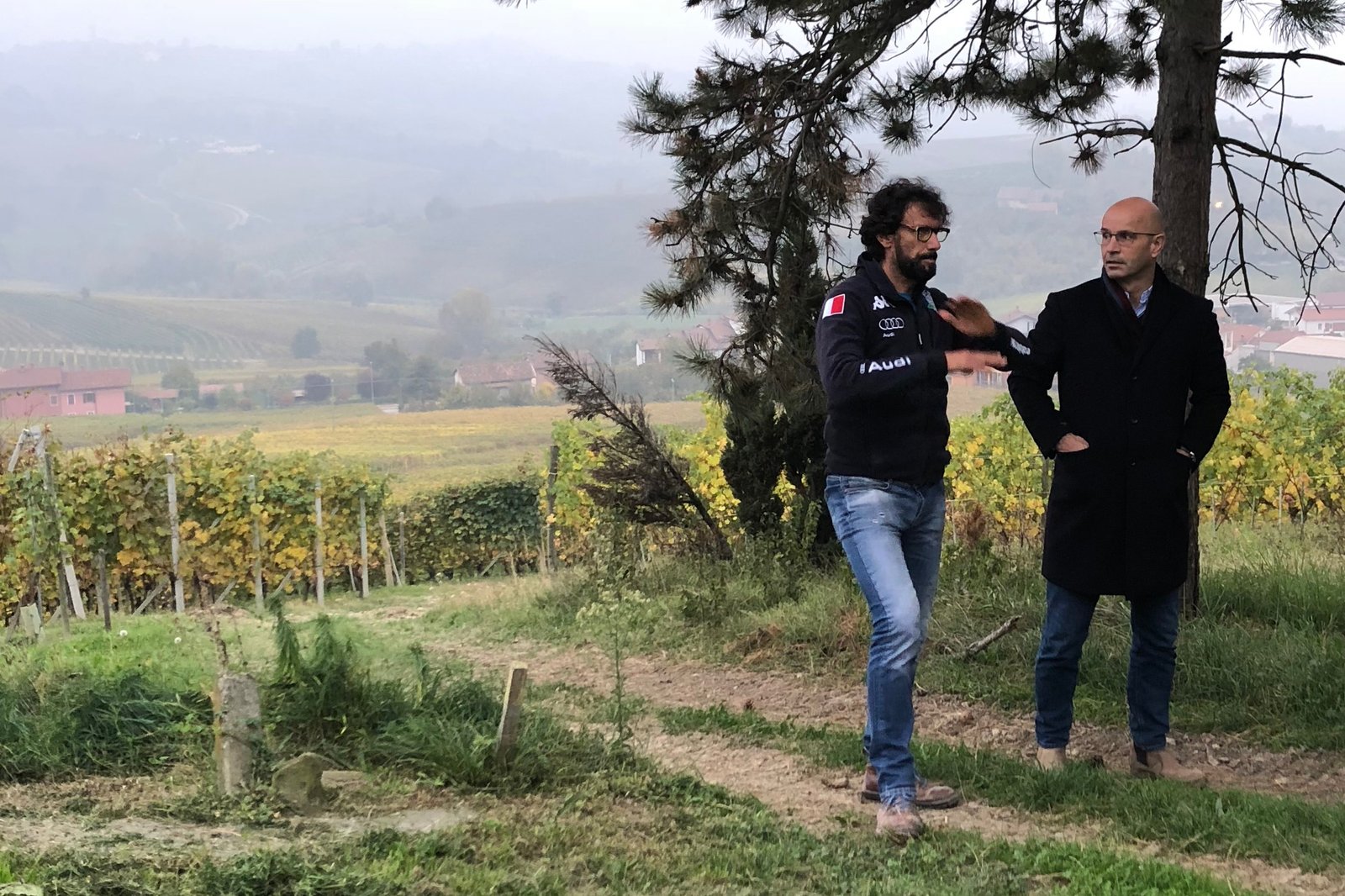 Weinberge von 460 Casina Bric im Piemont